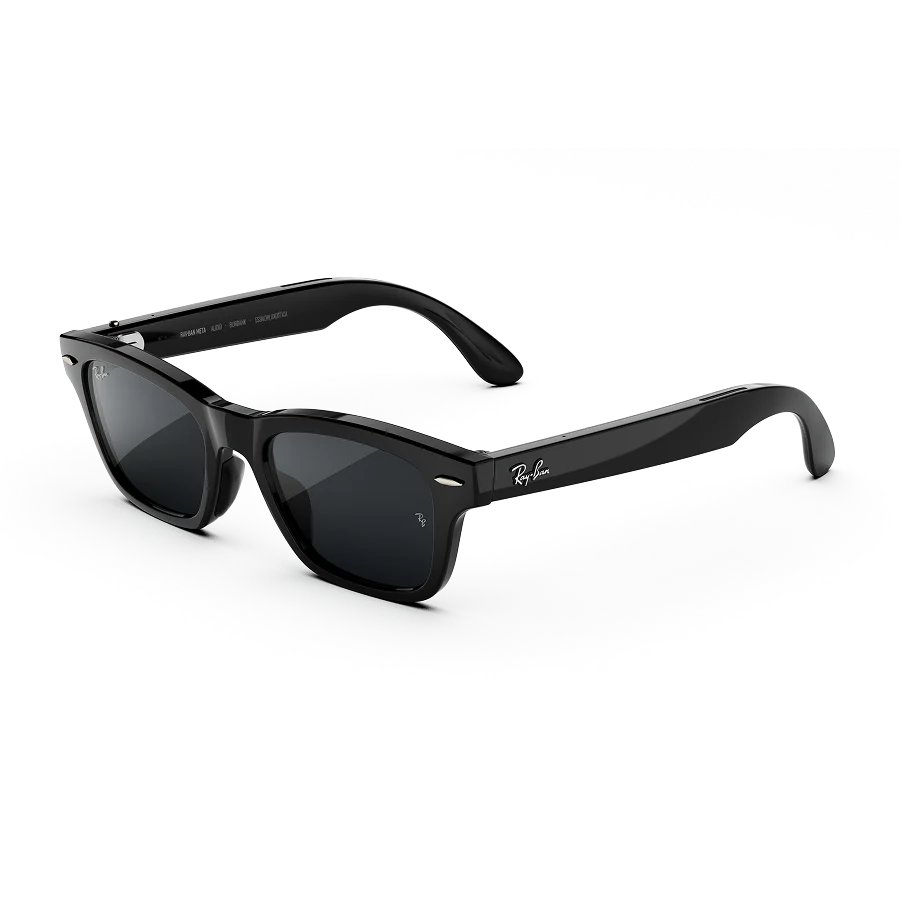Ray-Ban Meta Burbank (Audio) – أسود لامع